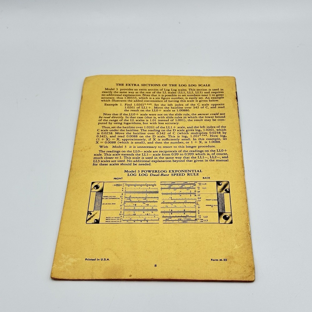 Lot of 3 Pickett Exponential Log Slide Rule How to . . . Booklets Hartung 1953 - Picture 5 of 15